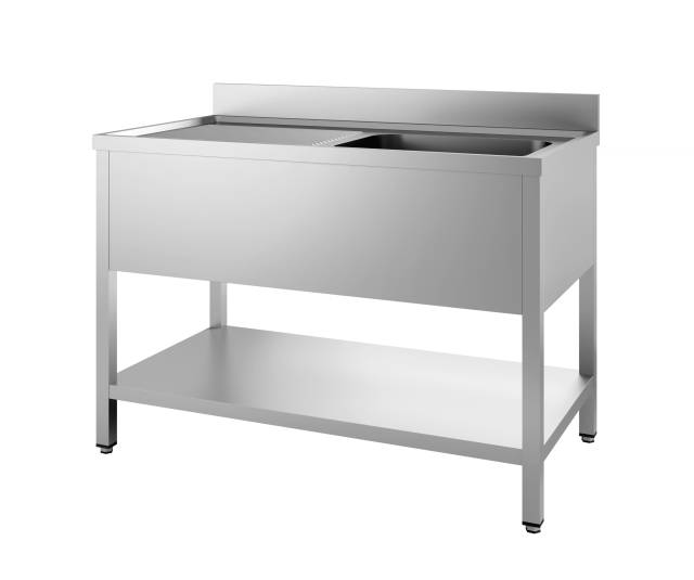 700 Spültisch Grundboden Demontabel, 2400 x 700 x 900 mm