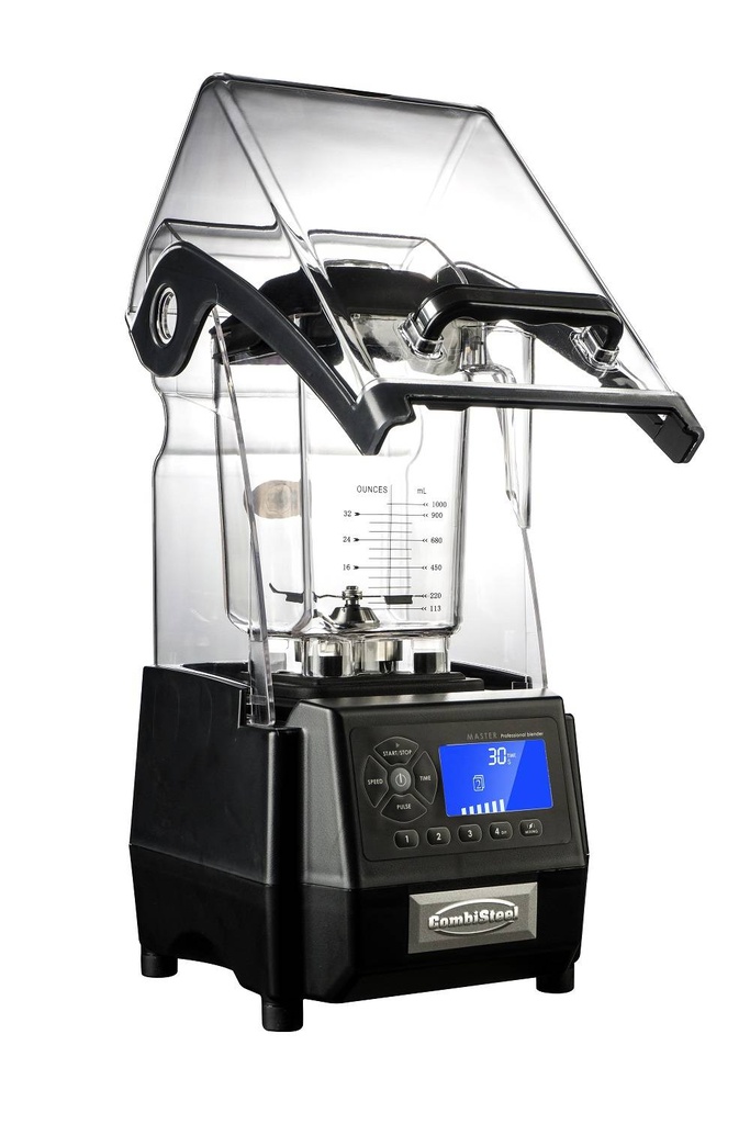 Blender mit Decke, 2 L, 220 x 260 x 510 mm, schwarz