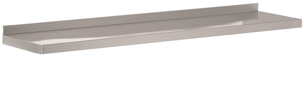 300 Wandborde 2000 aus Edelstahl, 2000 x 300 x 36 mm