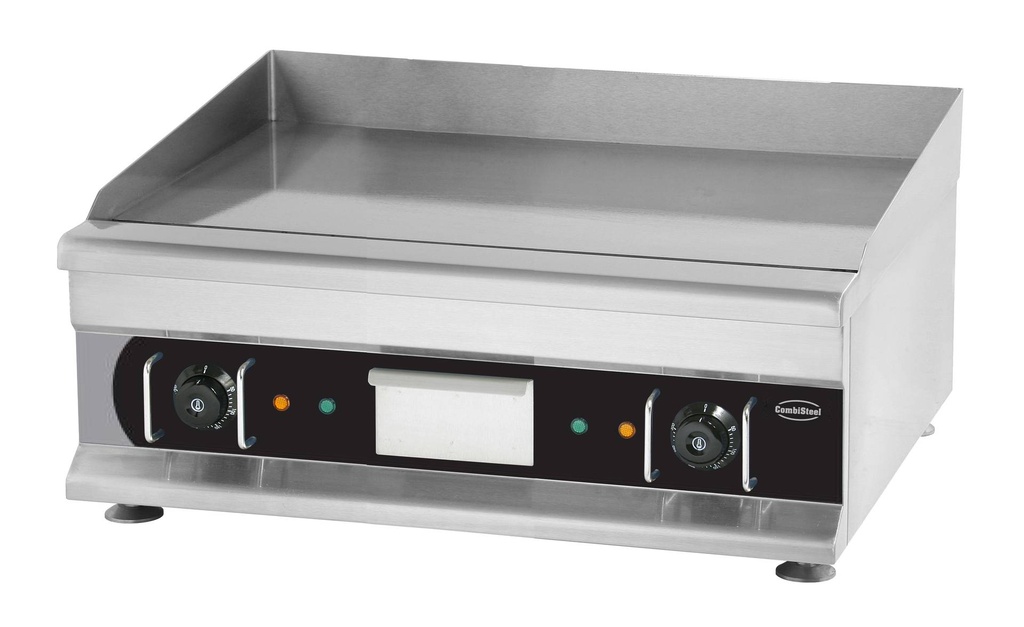 Elektro Grillplatte aus Edelstahl, 600 x 520 x 310 mm