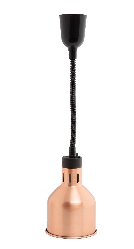 CS Wärmelampe CH-01 Bronze, 600 mm, Ø 175 mm, messing