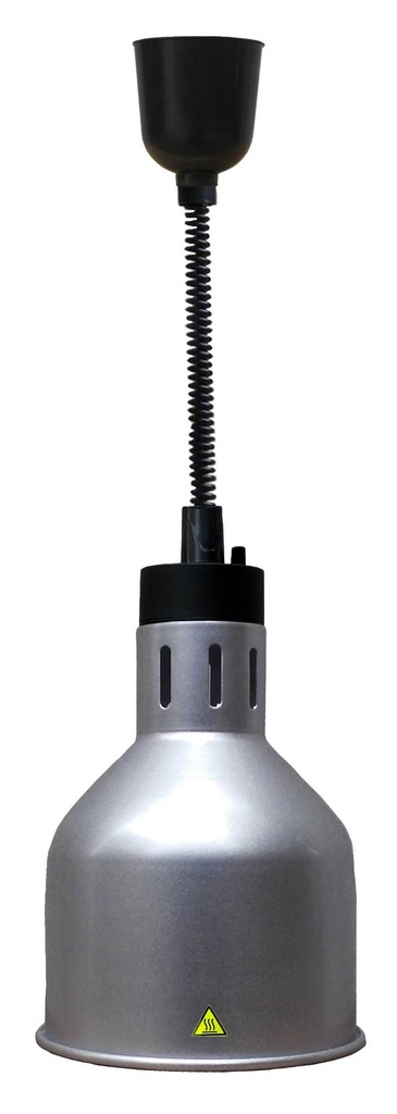 CS Wärmelampe CH-01, 600 mm, Ø 175 mm, silber