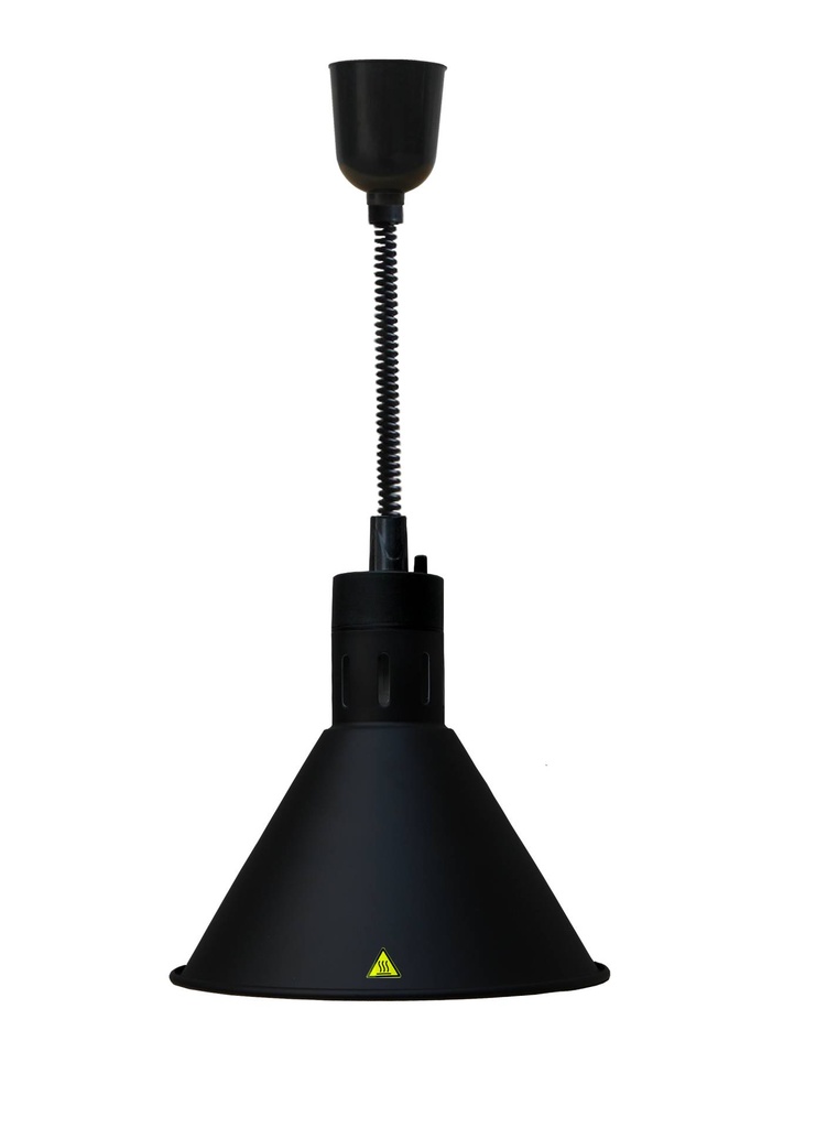 CS Wärmelampe CH-02, 600 mm, Ø 275 mm, schwarz