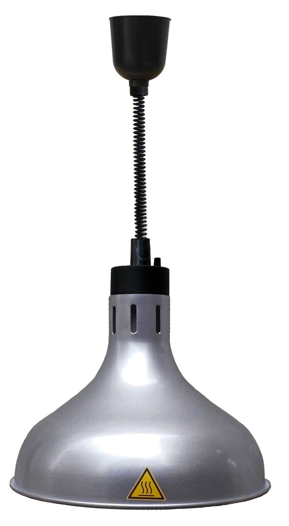 CS Wärmelampe CH-03, 600 mm, Ø 290 mm, silber