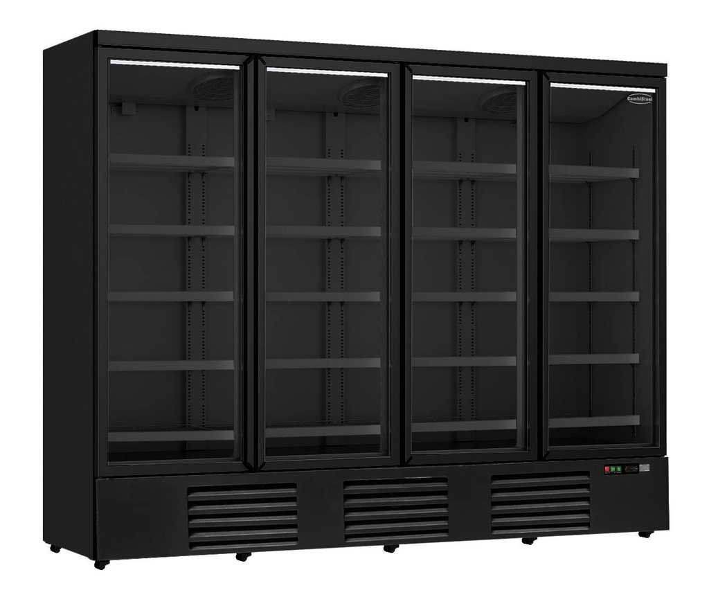 Kühlschrank 4, 2508 x 710 x 2003 mm, 2025 L, schwarz