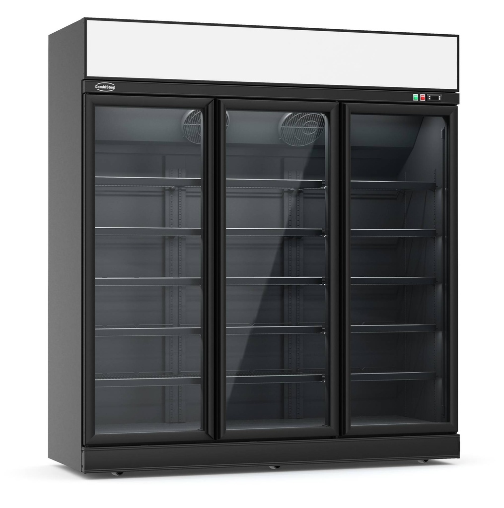 Tiefkühlschrank 3, 1880 x 710 x 2092 mm, 1480 L, schwarz