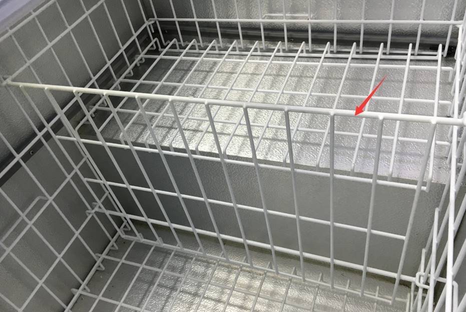 Divider für Tiefkühltruhe 7455.25/26, 648 x 191 mm