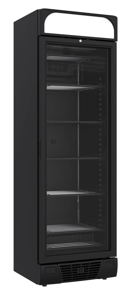 Tiefkühlschrank 1, 382 L, 640 x 670 x 2056 mm, 382 L, schwarz