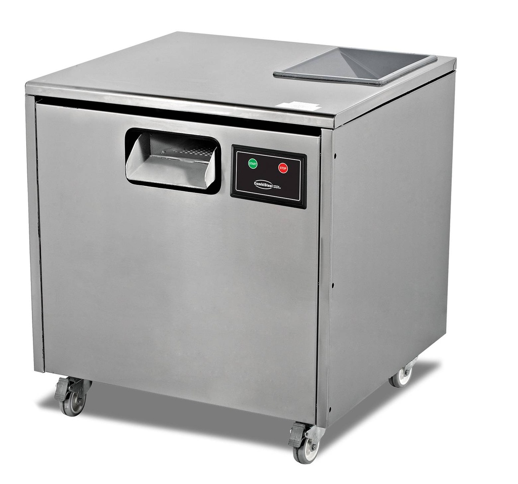 Besteckpoliermaschine aus Edelstahl, 660 x 650 x 700 mm