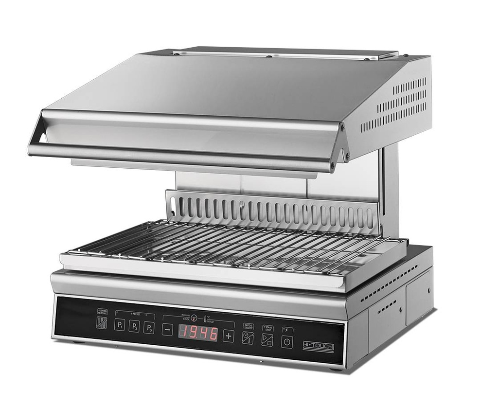 Giorik Salamander 570 mit Touch aus Edelstahl, 570 x 580 x 520 mm