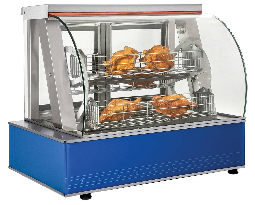 Hähnchengrill Elektro 4 Korbe, 940 x 590 x 790 mm
