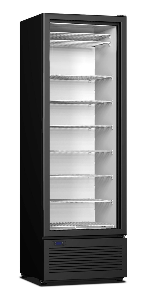 Eis Tiefkühlschrank, 667 x 620 x 2018 mm, schwarz