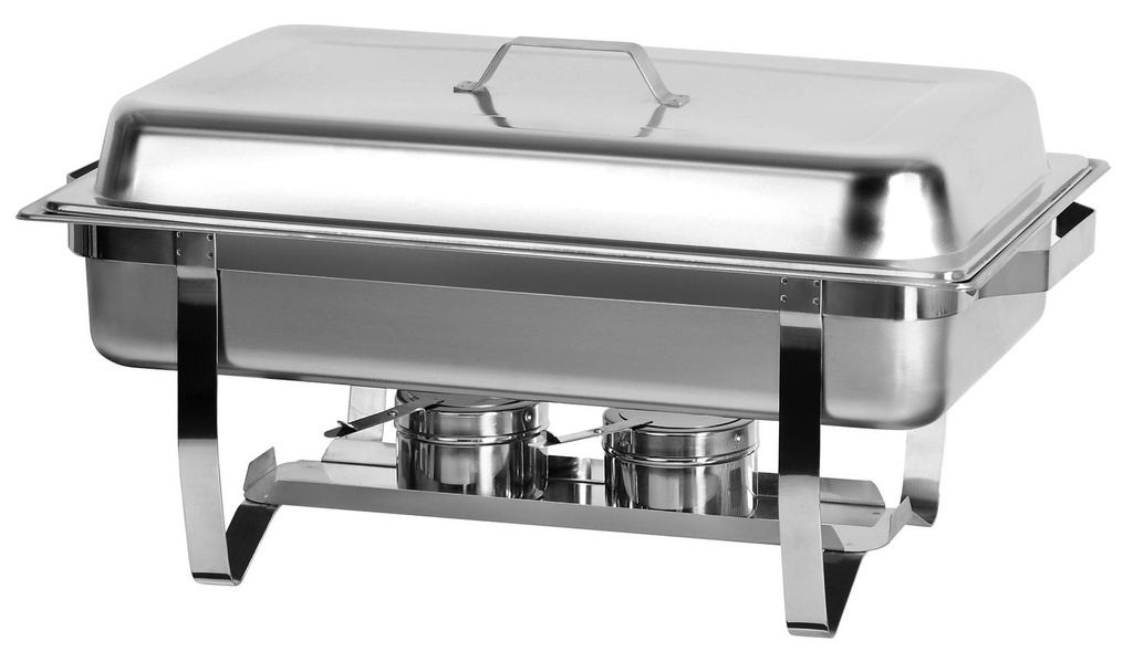 Chafing Dish aus Edelstahl, 220 x 512 x 376 mm