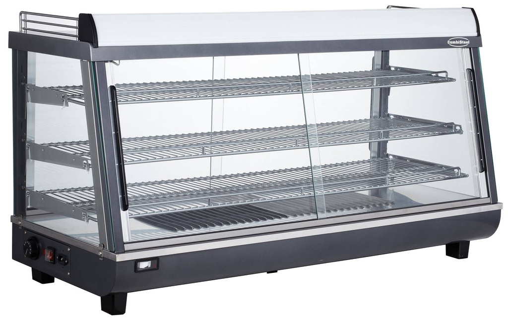 Wärmevitrine, 186 L, 1214 x 484 x 662 mm