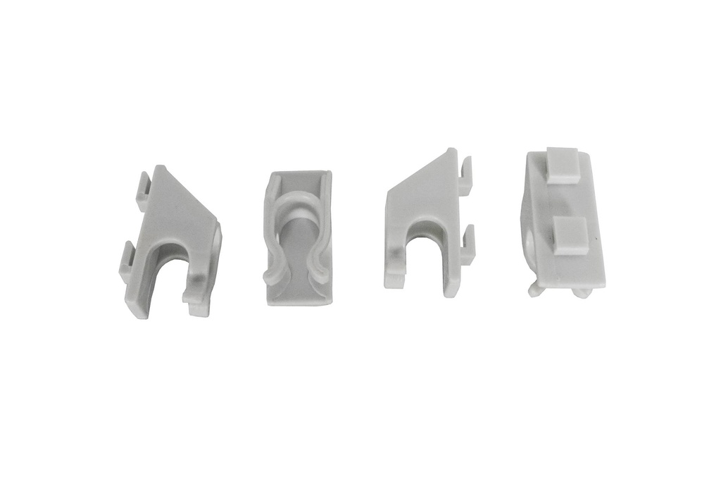 Set 4 Clips Alte Serie für 7487.0165, weiß