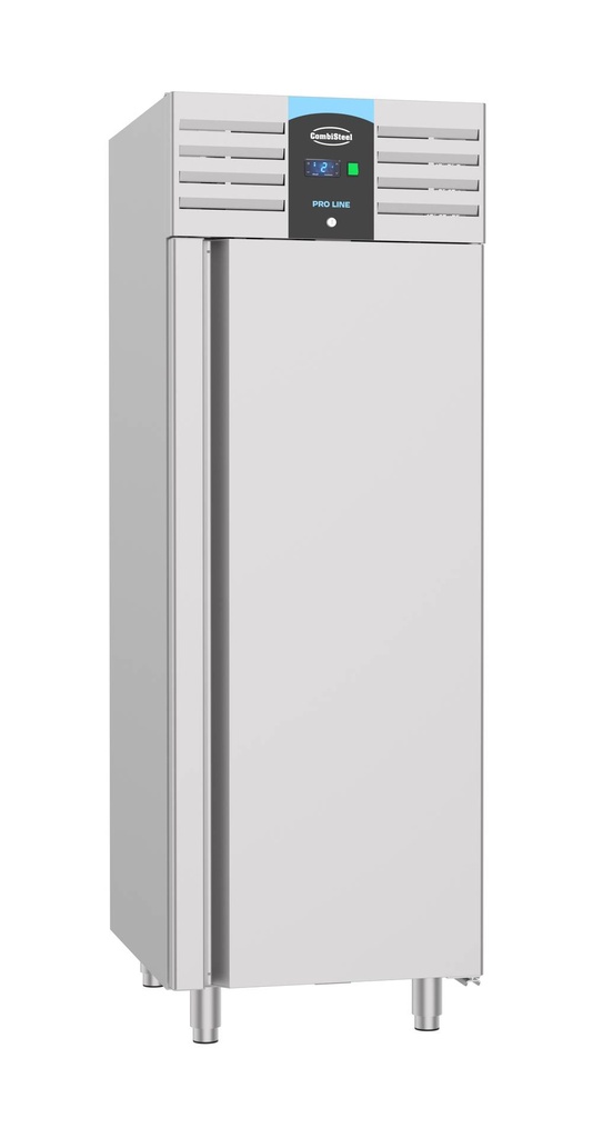 Tiefkühlschrank aus Edelstahl, 550 L, 700 x 710 x 2050 mm