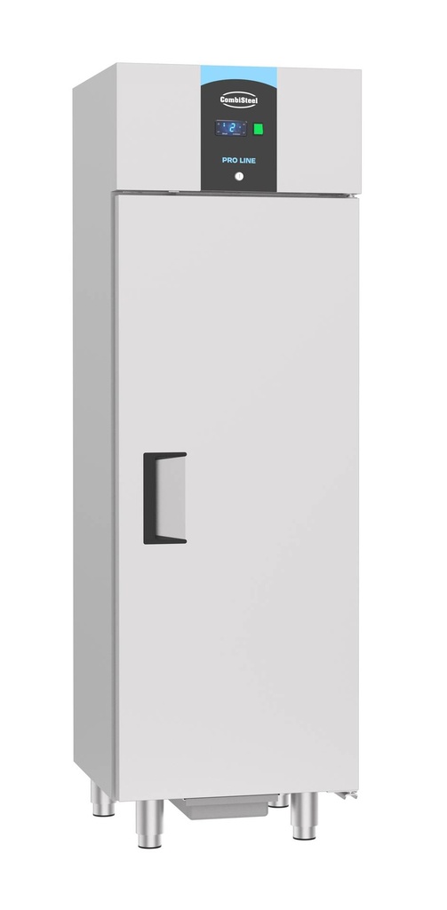 Tiefkühlschrank aus Edelstahl, 400 L, 600 x 600 x 1950 mm