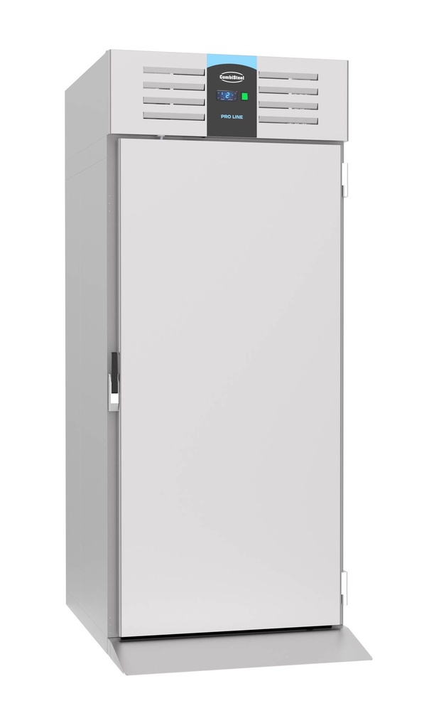 Roll-In Kühlschrank aus Edelstahl, 700 L, 910 x 1210 x 2210 mm