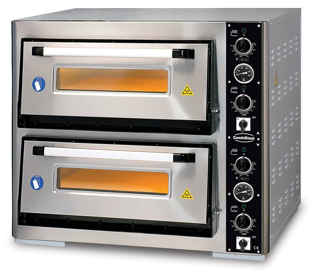 Elektro Pizzaöfen Doppelt, 890 x 1100 x 760 mm