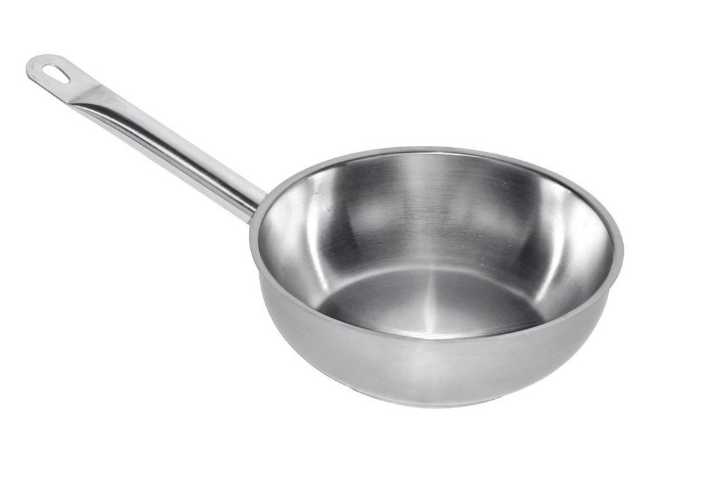 Sauteuse Konisch aus Edelstahl, 1,2 L, 160 x 160 x 60 mm