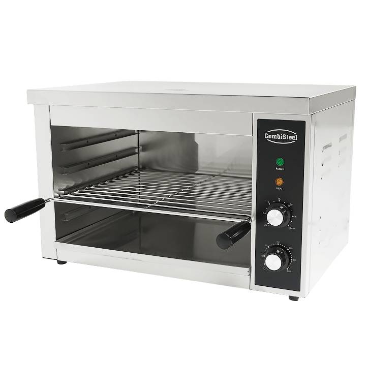 Salamander aus Edelstahl, 582 x 400 x 380 mm