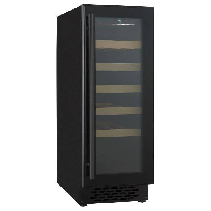 Weinkühlschranke Single, 50 L, 295 x 570 x 820 mm, schwarz