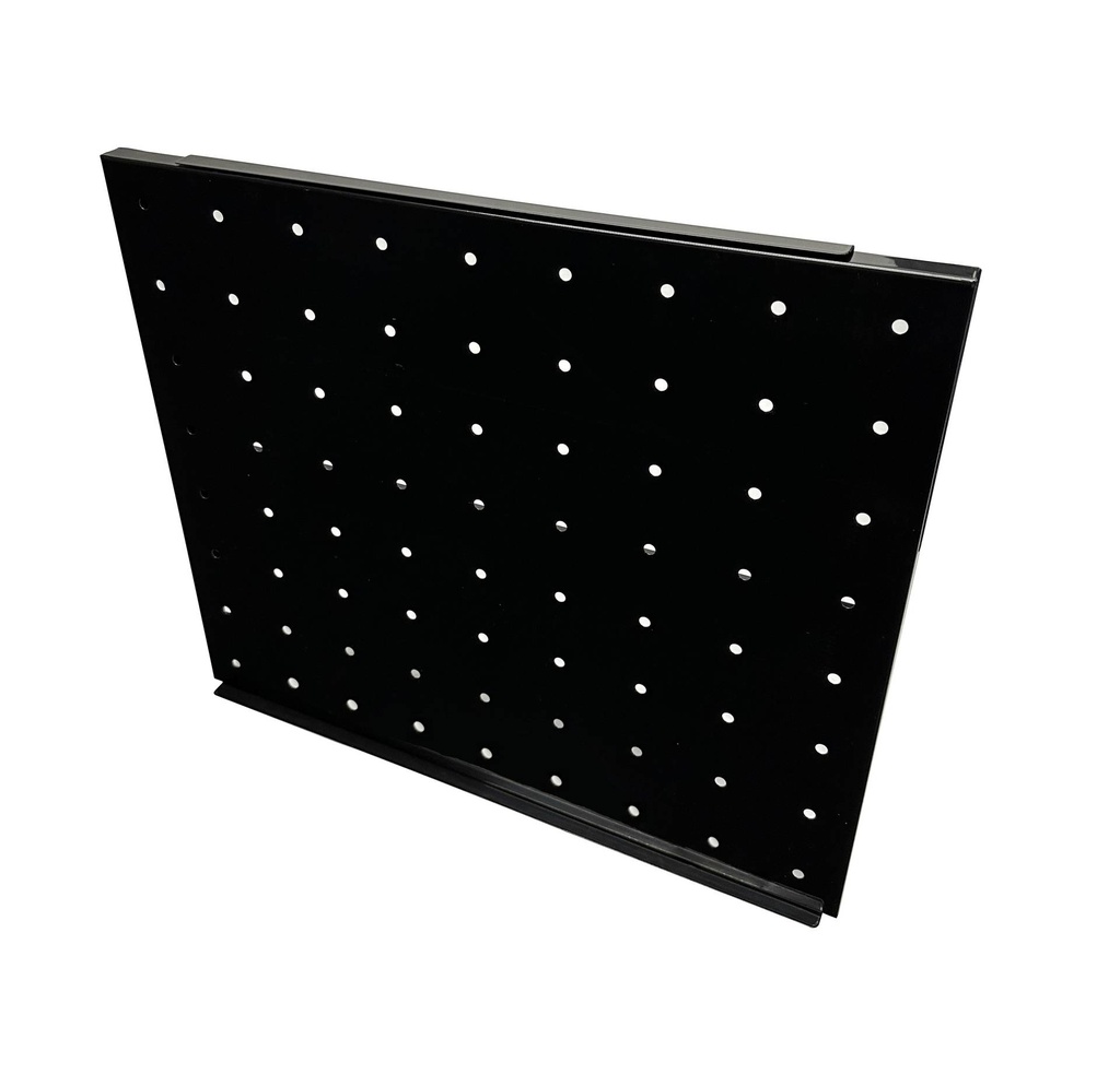 Perforiertes Rost Links für 7526.0005-0010-0015-0020, 495 x 380 mm, schwarz