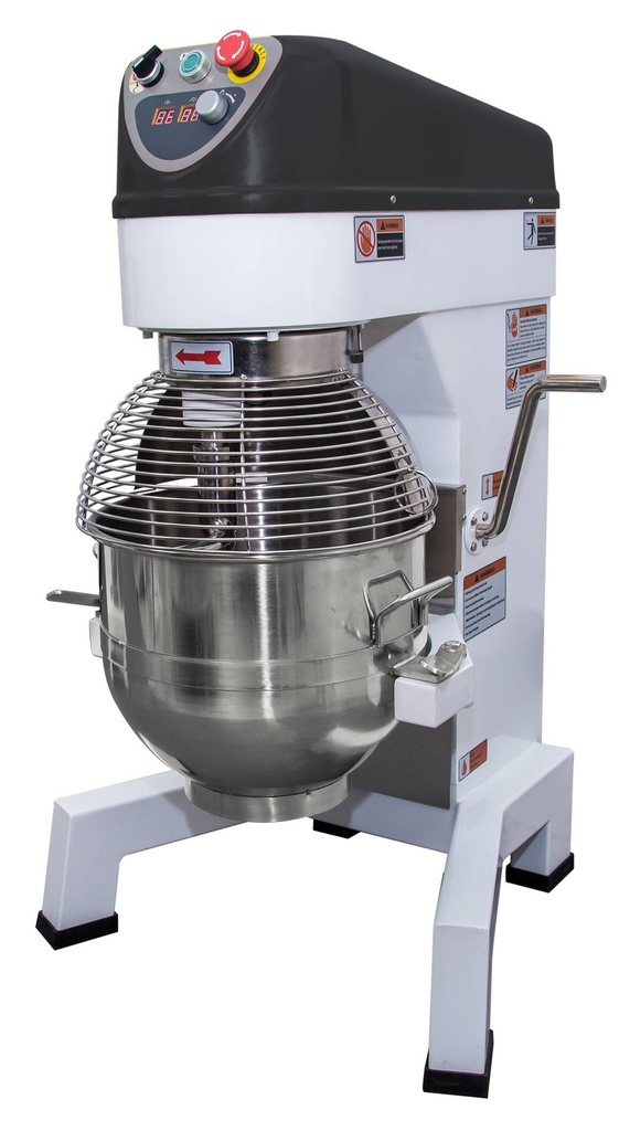 Planetenmischer, 30 L, 673 x 730 x 1102 mm, weiß