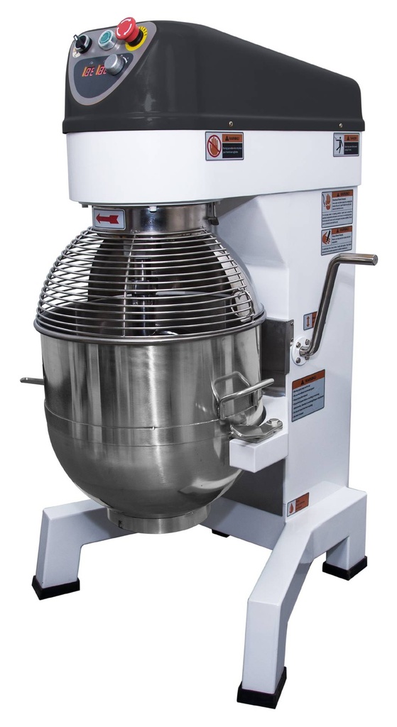 Planetenmischer, 40 L, 675 x 741 x 1154 mm, weiß