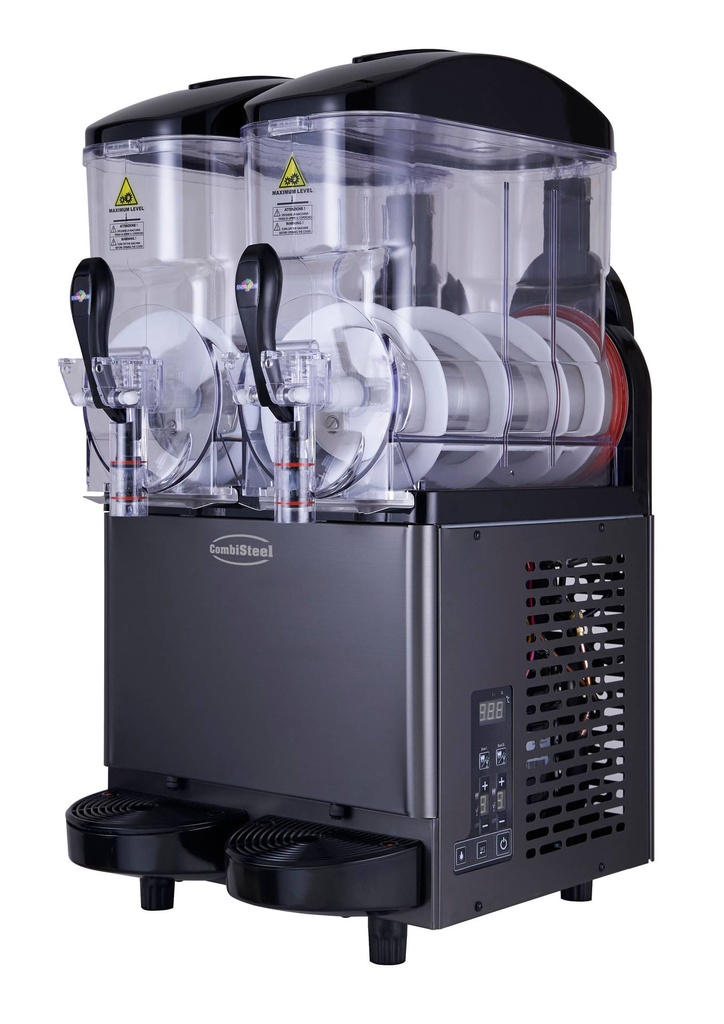 Slush Automat, 2 x 12 L, 490 x 570 x 945 mm, schwarz