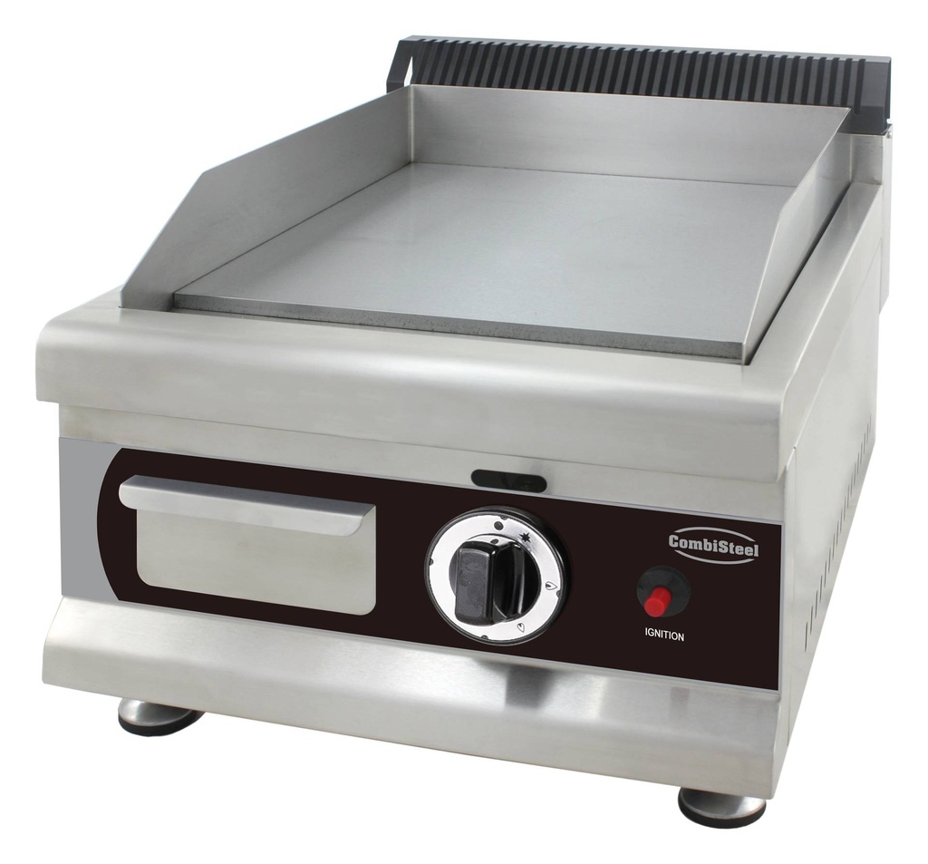 Gas Grillplatte 400 mit Propan aus Edelstahl, 400 x 575 x 365 mm