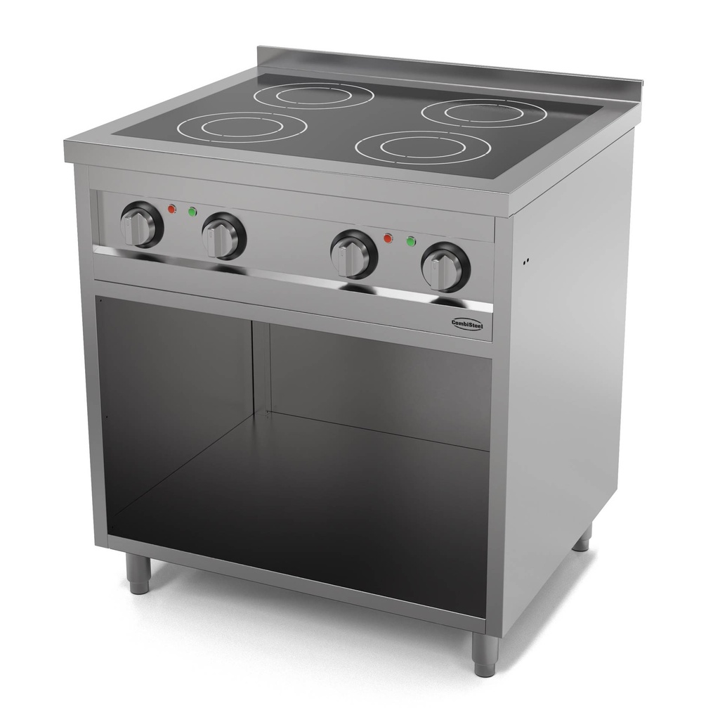 Entry 700 aus Edelstahl, 800 x 700 x 941 mm