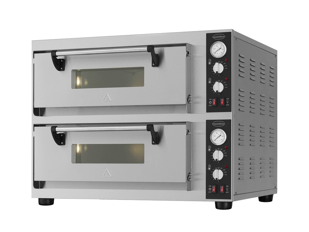 Elektro Pizzaöfen Doppelt, 810 x 880 x 720 mm