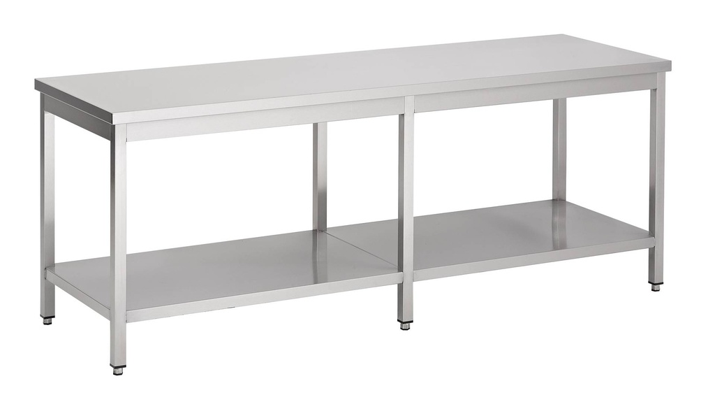 700 Arbeitstisch Grundboden 2500, 2500 x 700 x 900 mm