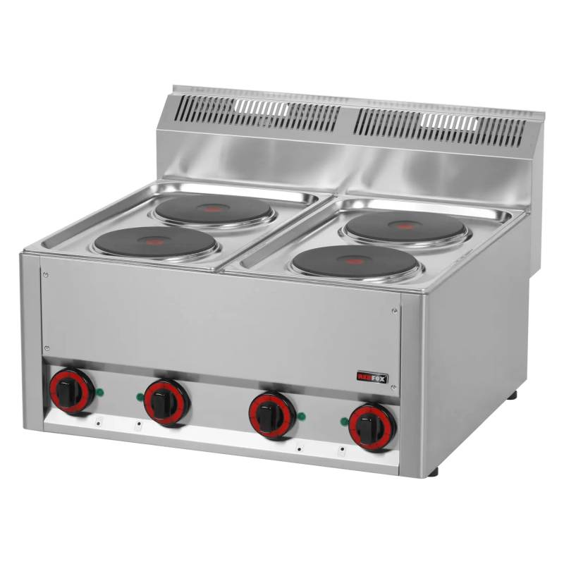 KBS Elektro-Kochfläche mit 4 Platten Ø18 cm 400 Volt Ausführung - Tischgerät