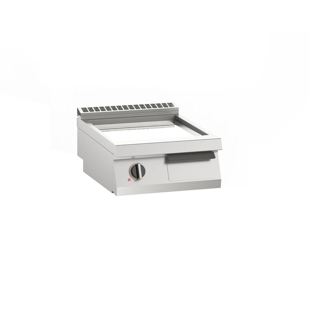 KBS Elektro-Grillplatte glatt verchromt 7,5kW 1 Heizzone, Auftischgerät