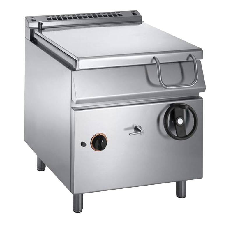 KBS Gas-Kipp-Bratpfanne 50 L Compound-Stahl 14 kW