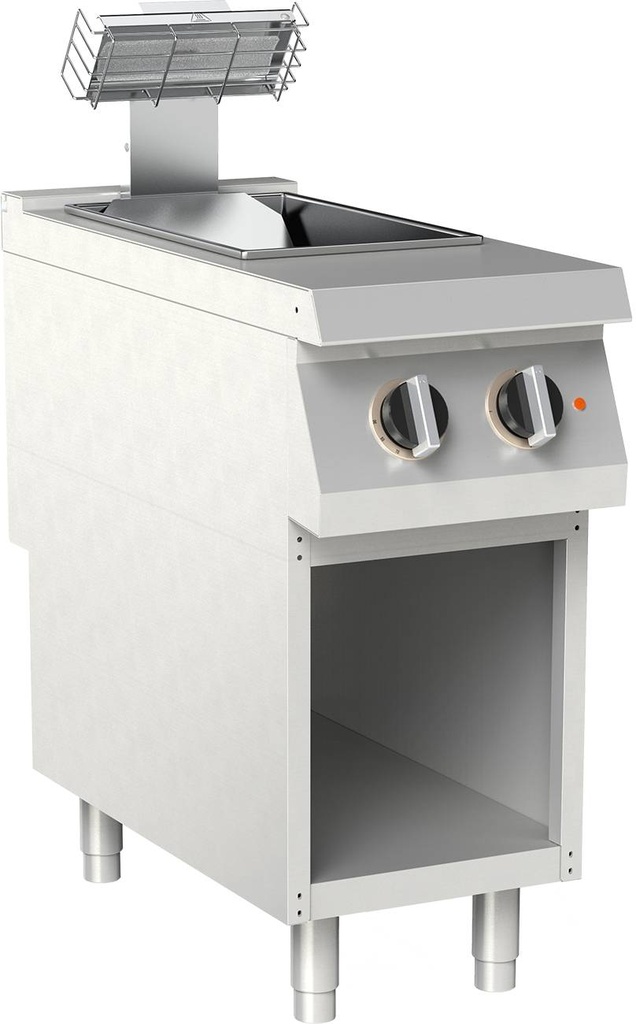 KBS Elektro-Frittenwanne offener Unterbau