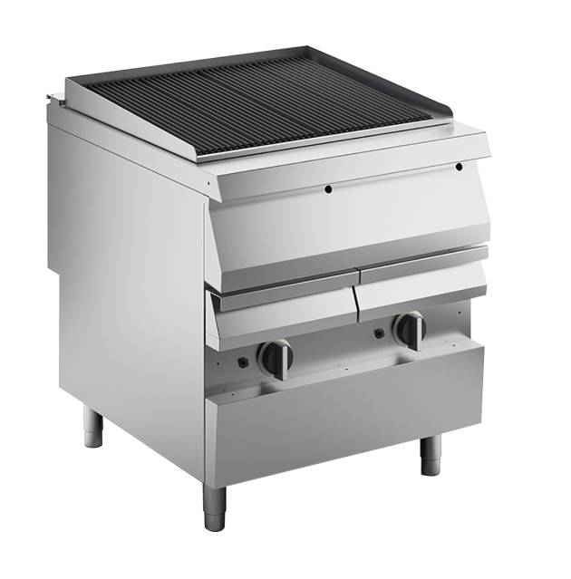 KBS Gas-Vaporgrill 22kW mit Wasserbecken & Ablasshahn