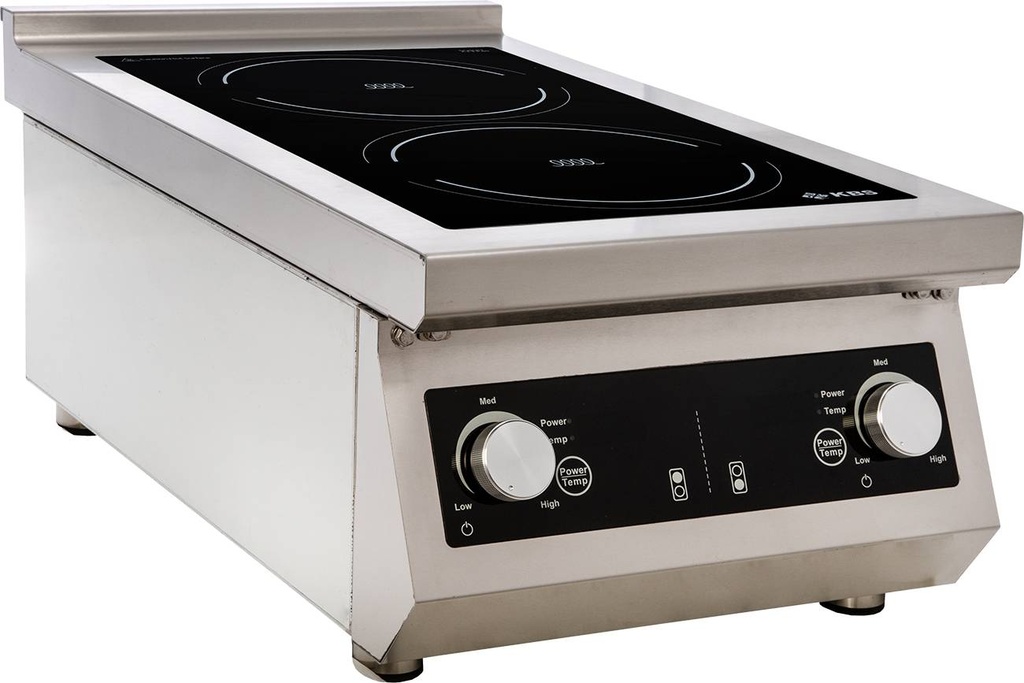 KBS Induktion-Auftischkochfläche 2 Kochzonen 2x 5KW