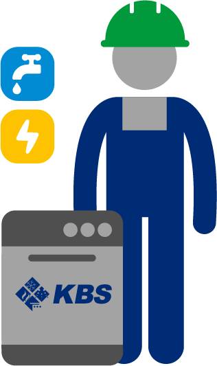 KBS Einspülservice für Spülmaschinen