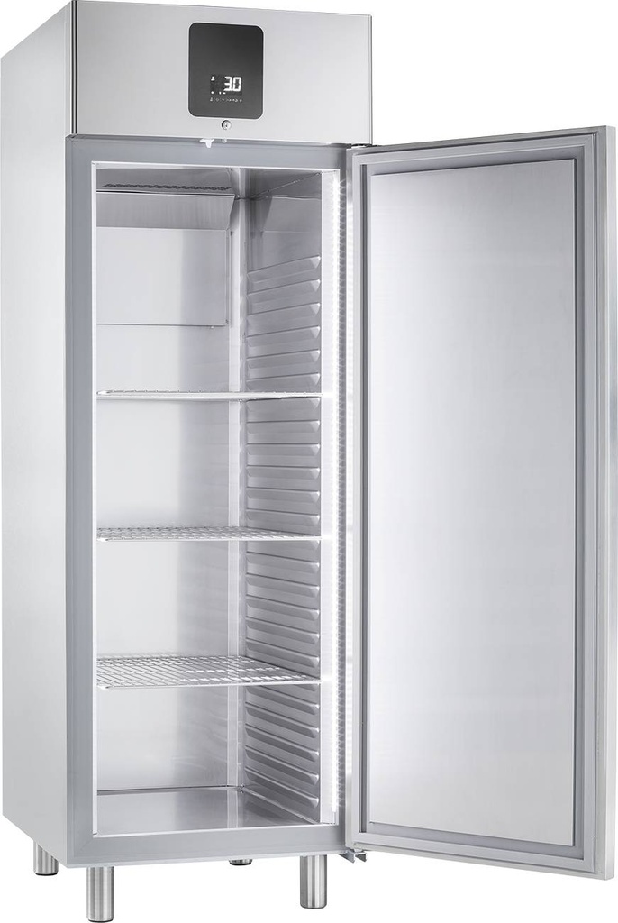 KBS Edelstahl-Gewerbetiefkühlschrank TKU 722 GN 2/1
