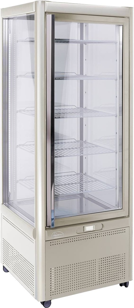 KBS Panoramavitrine Prisma 401 TNV-PG (bronze) mit Drehgestell