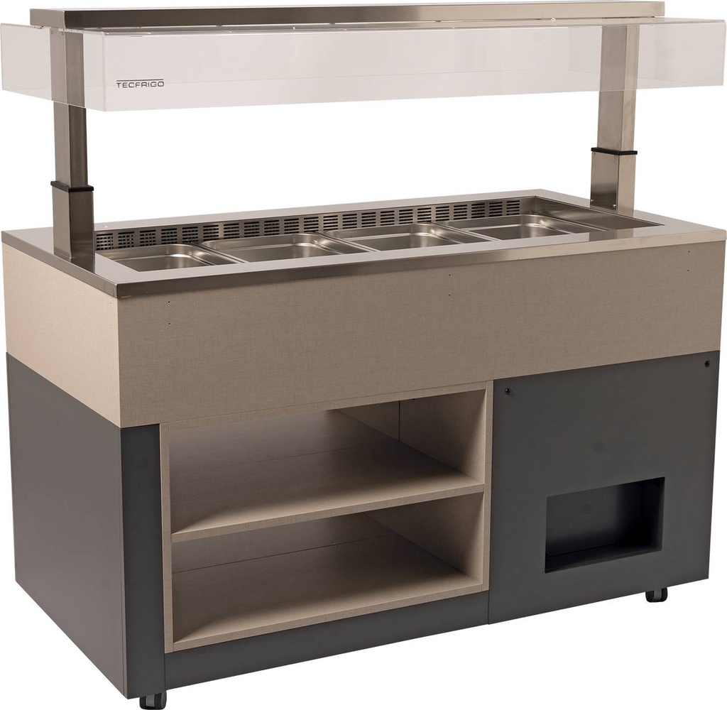 KBS Salabtbar, Frühstücksbuffet Isola 6 M VT VR Umluftkühlung 6x GN 1/1