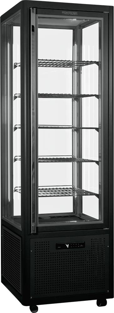 KBS Panoramavitrine Snelle 360 G LED (anthrazit) 5 Roste