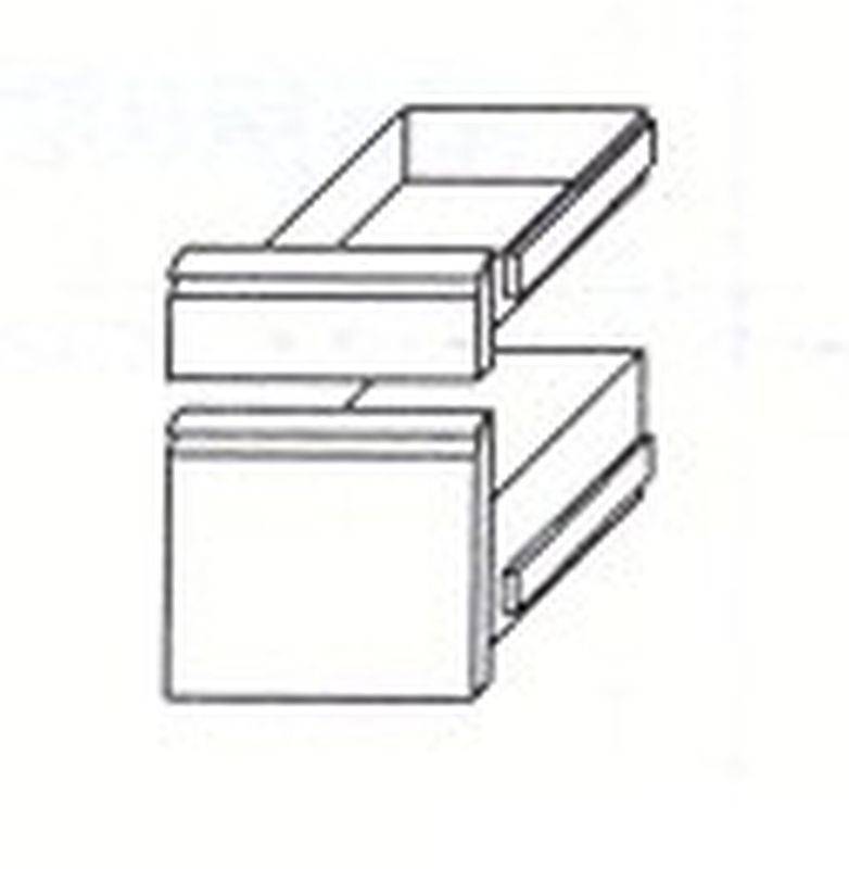 KBS Schubladensatz 1/3 +2/3 Kühltischschubladensatz