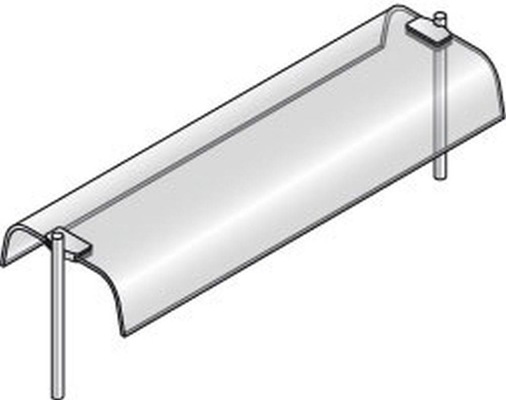 KBS HUS 4 - 2-40 Hustenschutz für Einbauwanne und Einbauplatte