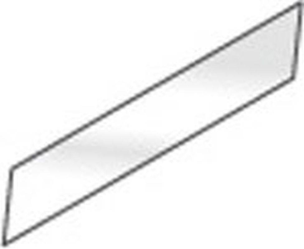 KBS Frontglas 805mm für Einbauwanne und Einbauplatte