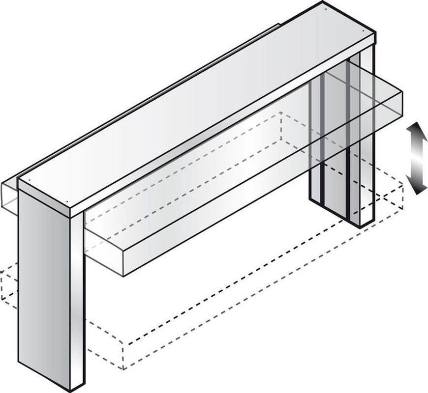 KBS Hustenschutz GN 2/1 elektrisch für Einbauwanne und Einbauplatte
