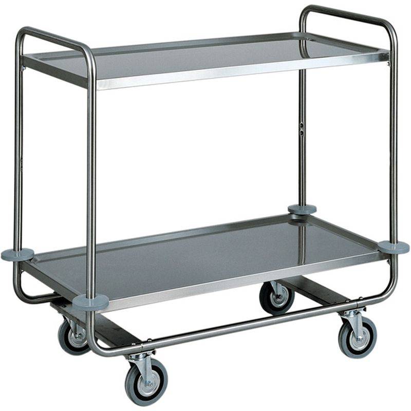 KBS Schwerlast-Servierwagen 1100 mit 2 Böden - 100 kg Traglast